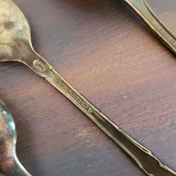 Vintage Lot of Assorted Silver Plate Baby Utensils - Picture 7 of 11